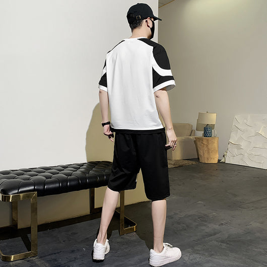 Conjunto Casual de Playera Manga Corta para Hombre - Comodidad Perfecta - Image 4
