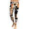 Leggins Estampado Digital Gato Pantalones Ajustadores para Mujer