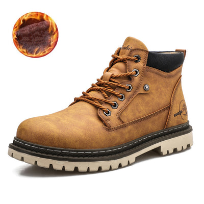 Botas Martin de Cuero Genuino para Hombre - Estilo Británico Talla Grande - Image 20