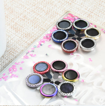 Protector de Lente Ojo de Águila con Diamante para iPhone 12 / 12 Pro Max