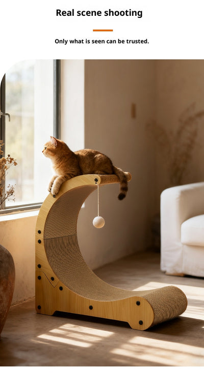 Árbol Rascador Multicapa para Gatos con Cartón Corrugado - Image 13