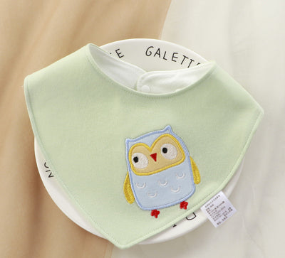 Babero de Algodón Suave para Bebé con Diseño de Dibujos Animados - Image 30