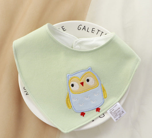 Babero de Algodón Suave para Bebé con Diseño de Dibujos Animados - Image 30