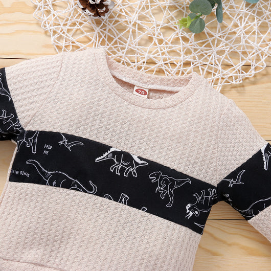 Ropa Deportiva Infantil con Tejido Combinado Europeo y Americano - Image 3
