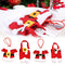 Portacubiertos Navideños de Papá Noel para Decoración de Mesa