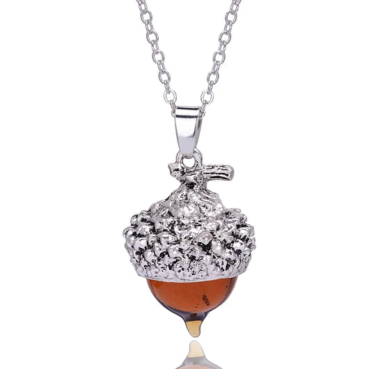 Collar Colgante de Cristal Gota de Agua con Borlas - Joyería Bronce Antiguo y Plata para Mujer - Image 14