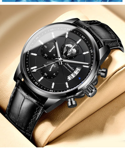 Reloj Automático para Hombre Resistente al Agua con Calendario y Esfera Luminosa - Image 11