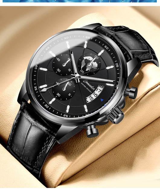 Reloj Automático para Hombre Resistente al Agua con Calendario y Esfera Luminosa - Image 11
