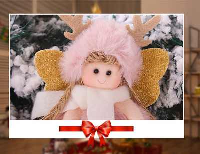 Adorno Navideño de Peluche con Astas - Decoración Tierna para Niñas - Image 14