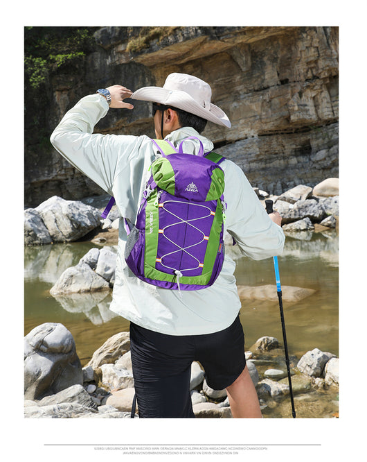 Mochila de Senderismo AZELA 20L Color Block - Ligera y Resistente - Image 25