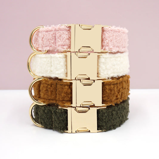 Collar Suave para Mascota con Letras Personalizables