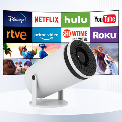 Proyector Portátil 4K Mini con Bluetooth para Cine en Casa - Image 2