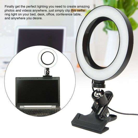 Soporte Ajustable para Aro de Luz LED - Clip Universal 6-10 Pulgadas - Image 7