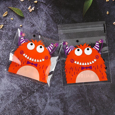 Bolsas Autoadhesivas para Snacks con Diseños de Halloween - Image 2