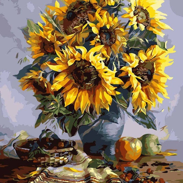 Kit de Pintura por Números al Óleo - Arte Decorativo DIY