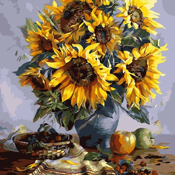 Kit de Pintura por Números al Óleo - Arte Decorativo DIY