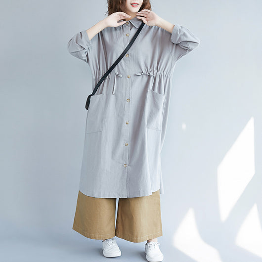 Blusa Larga de Encaje Cómoda para Mujer - Image 5