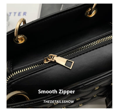 Bolso Bandolera Mujer con Bordado de Diamantes - Cartera de Moda Compacta - Image 17
