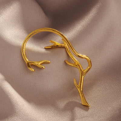 Aretes Metálicos Grandes sin Perforación - Image 2
