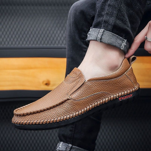 Zapatos Casuales de Cuero para Hombre sin Cordones - Image 5