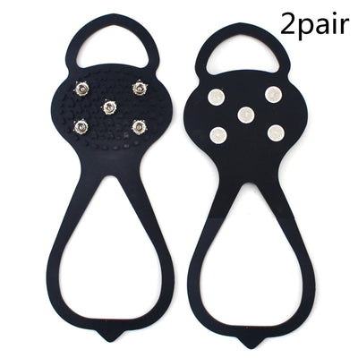 Crampones Unisex de 5 Púas para Hielo y Nieve - Antideslizantes para Senderismo y Escalada - Image 19