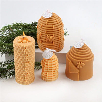 Molde de Silicona con Diseño Panal 3D para Velas - Image 16