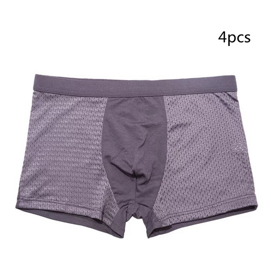 Calzoncillos Holgados de Malla Ice Silk para Hombre - Image 10