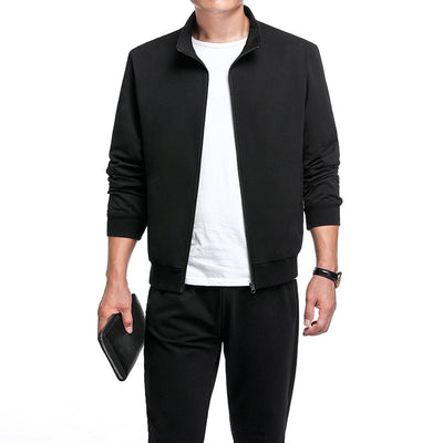 Conjunto Deportivo de 2 Piezas Talla Grande - Cardigan Casual Primavera Otoño - Image 7