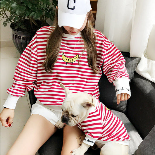 Conjunto a Juego Padre e Hijo con Rayas - Outfit Familiar Coordinado - Image 4