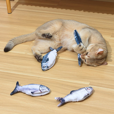 Juguete Interactivo Eléctrico para Gatos con Pecera