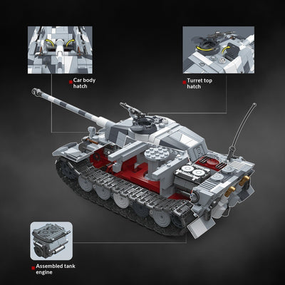 Bloques de Construcción Tanque Pesado con Micropartículas - Image 4