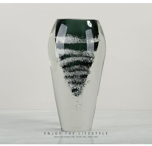 Jarrón de Cristal Elegante con Flores de Burbujas - Decoración Premium para Espacios de Lujo - Image 17