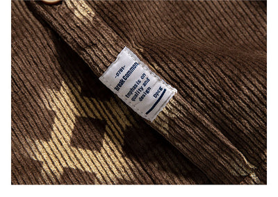 Camisa de Pana a Cuadros Marrón y Negro - Image 20