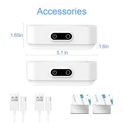Lámpara LED Nocturna Magnética Recargable USB con Atenuación Progresiva para Dormitorio - Image 21