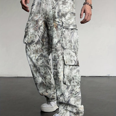Pantalones de Trabajo Holgados con Cordón Ajustable para Hombre - Image 5
