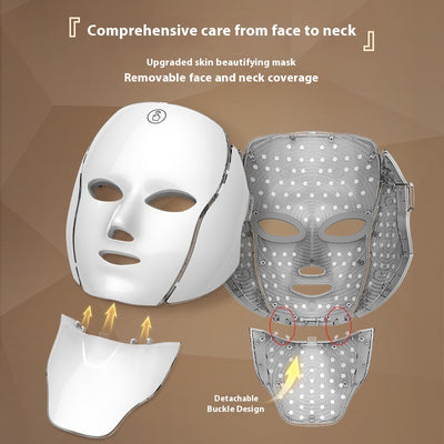Mascarilla LED de 7 Colores para Tratamiento Facial en Casa - Image 3