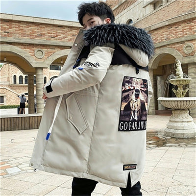 Chaqueta Acolchada de Largo Medio para Hombre - Image 12