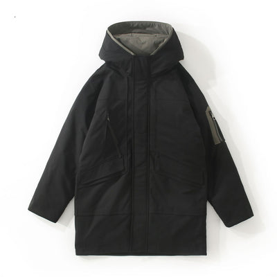 Chaqueta Acolchada de Plumón de Pato para Hombre - Calidez y Confort - Image 2