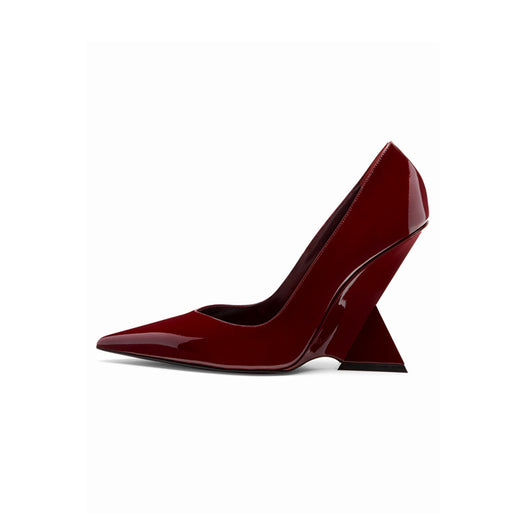 Zapatos de Tacón Grueso Charol Punta Fina - Elegancia Moderna para Verano - Image 6