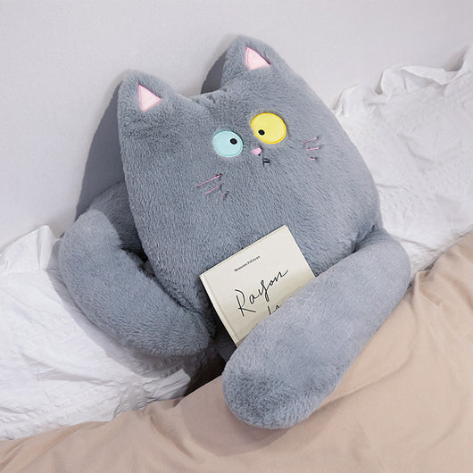 Almohada Gato Alargada para Dormir - Peluche de Apoyo para Piernas Tamaño Grande - Image 9