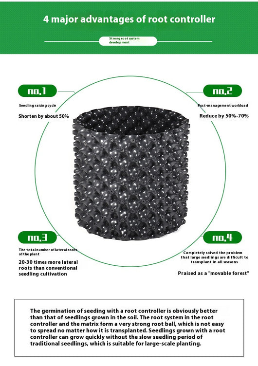 Kit de Contenedores de Control de Raíces para Semilleros y Plantas - Image 34