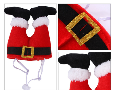 Gorro Navideño para Mascotas - Disfraz Navideño Adorable para Perros y Gatos Pequeños - Image 6