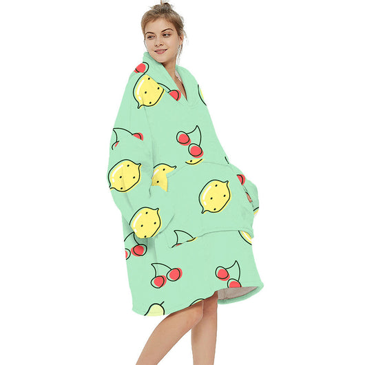 Sudadera Manta Cálida Estampada para Relajarse - Image 31