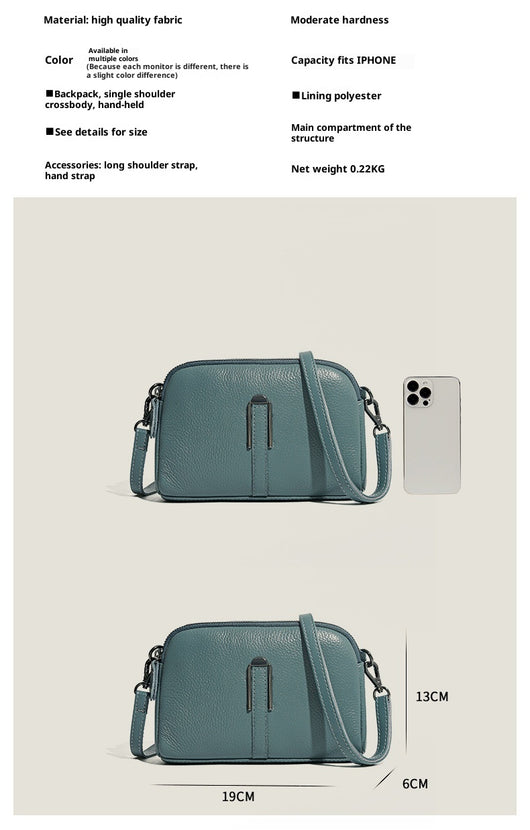 Bolsa Bandolera Minimalista de Cuero Premium - Image 23