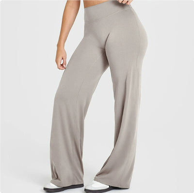 Pantalones de Yoga Rectos Holgados para Mujer - Image 12