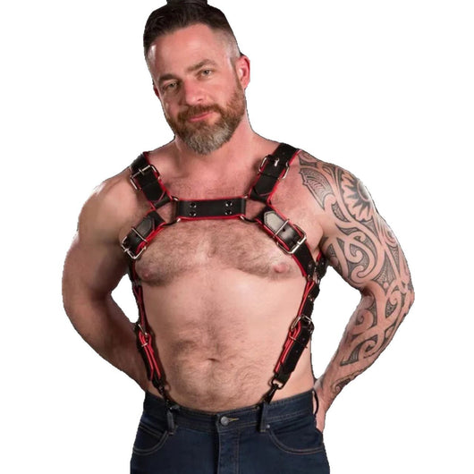 Arnés de Pecho en Cuero para Hombre con Ajuste Personalizado - Image 5