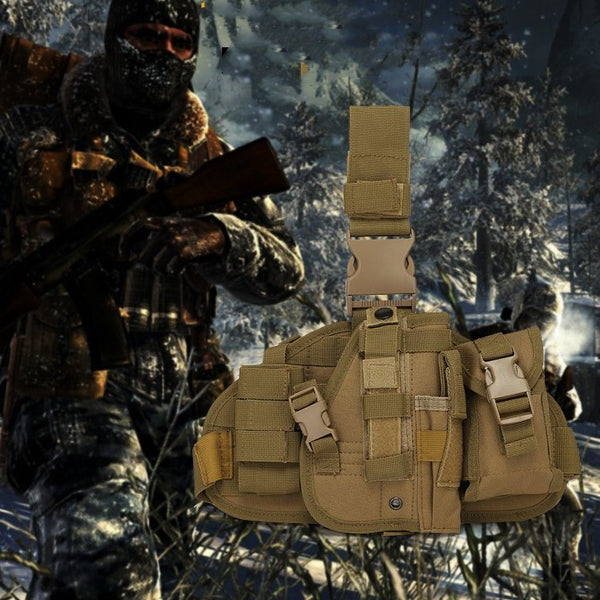 Bolsa Cintura Impermeable con Protectores de Pierna para Actividades Outdoor