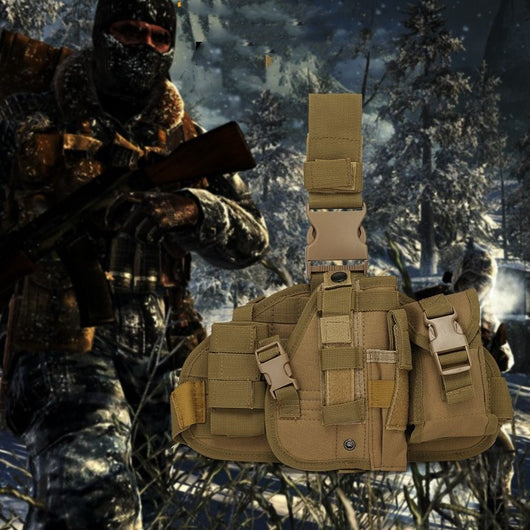 Bolsa Cintura Impermeable con Protectores de Pierna para Actividades Outdoor