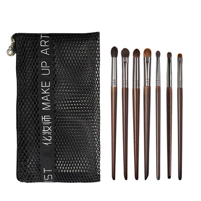 Set de Brochas de Maquillaje Portátil con Primer para Sombras - Iniciantes - Image 5