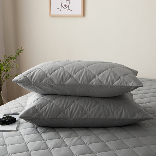 Funda Protectora de Almohada de Algodón Puro Acolchada - Image 14